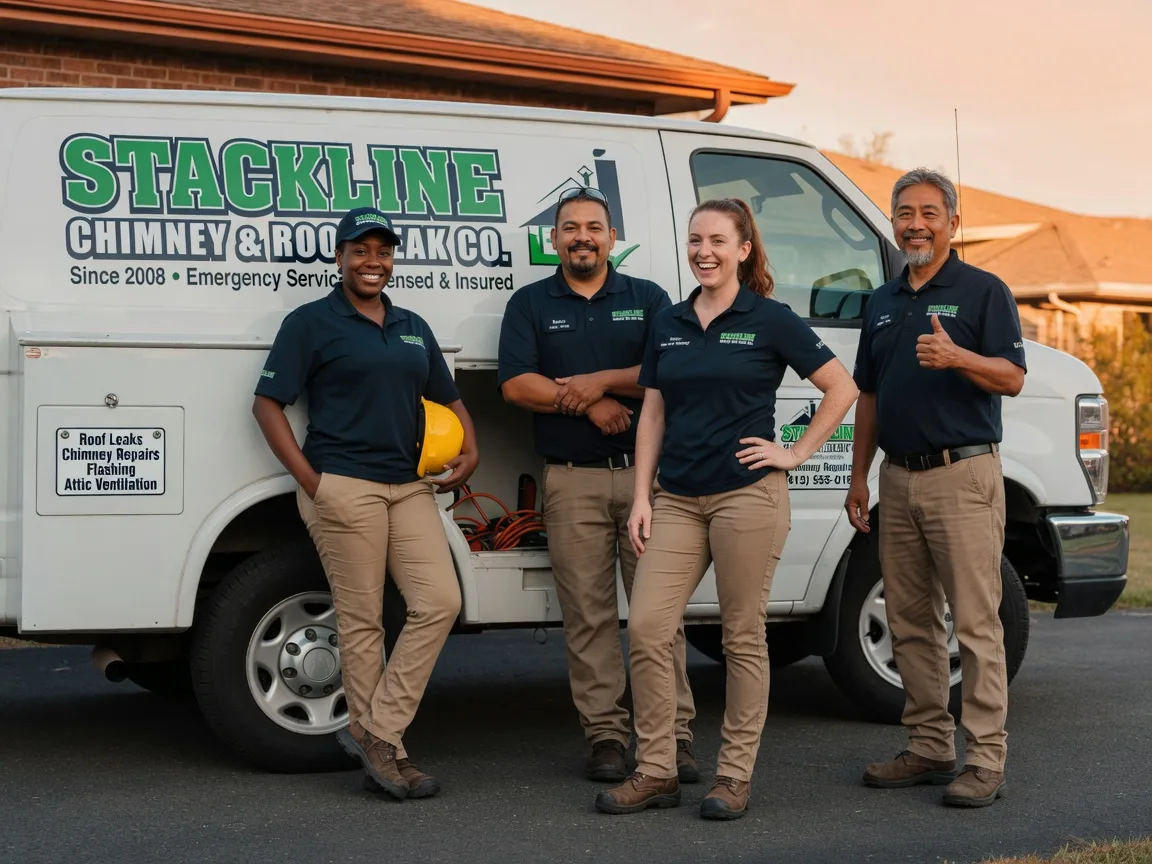 Chimney flashing repair company in Gaylord, MI